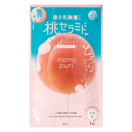 Momopuri Milk Jelly Sheet Mask 22ml
