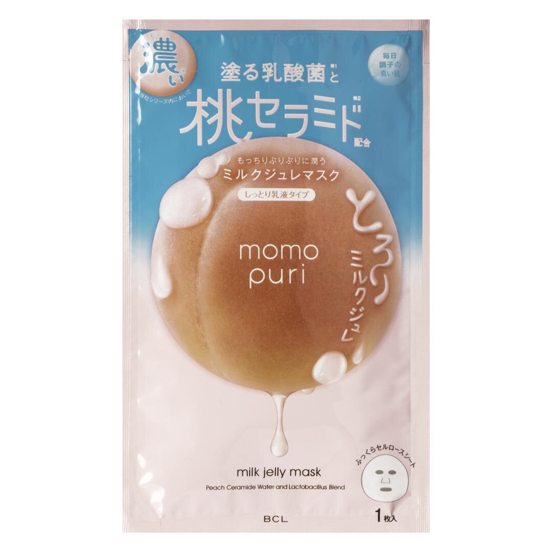 Momopuri Milk Jelly Sheet Mask 22ml