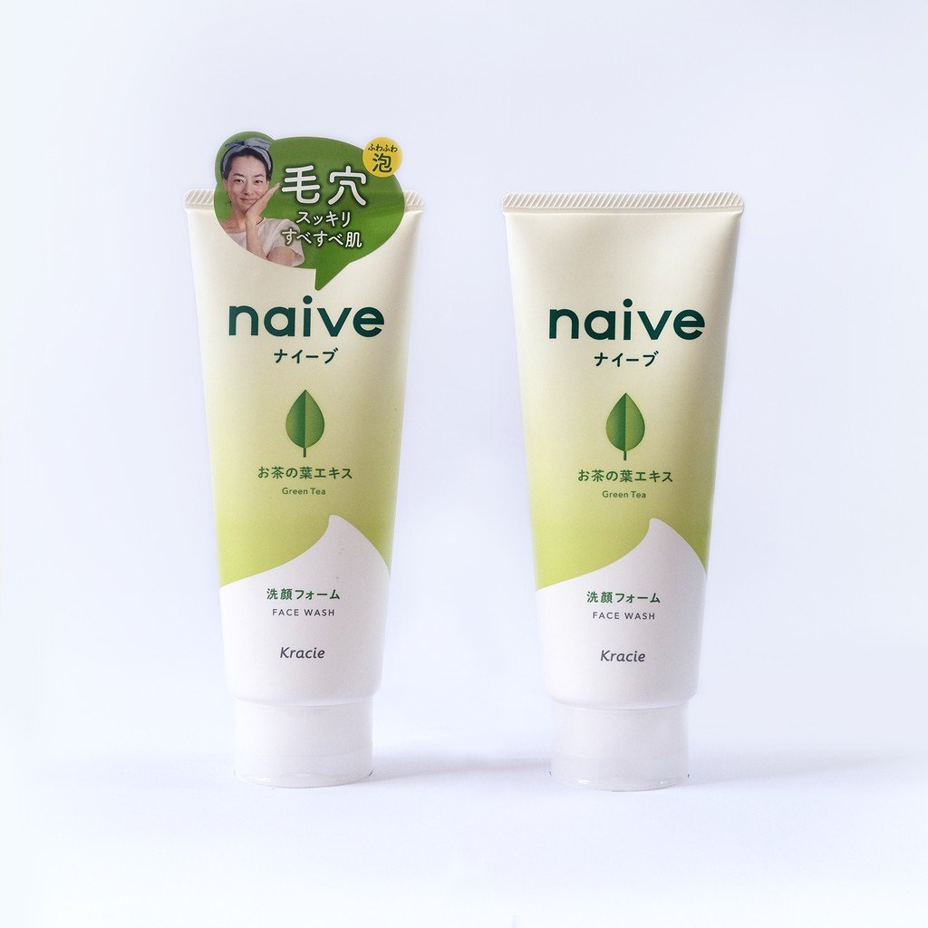 Naive Green Tea Face Wash 130g