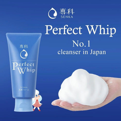 Senka Perfect Whip Face Wash 120g - SHISEIDO