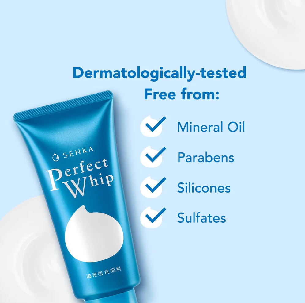 Senka Perfect Whip Face Wash 120g - SHISEIDO